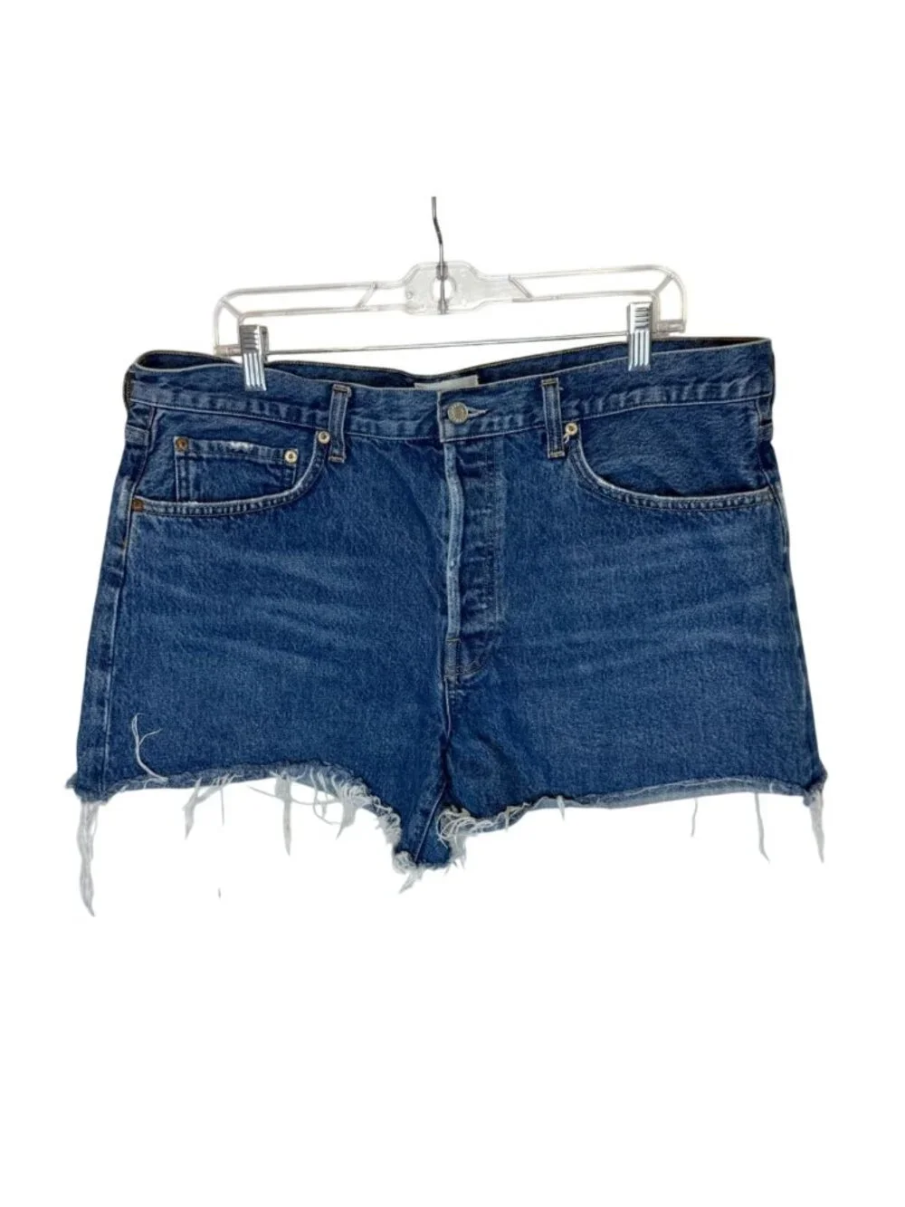 AGOLDE Parker long Denim Shorts - Size 32